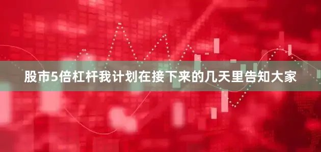 股市5倍杠杆我计划在接下来的几天里告知大家